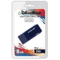 Флеш-накопитель USB  8GB  OltraMax  240  синий